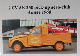 CITROËN 2CV  AK 350 pick-up aéro-club - Année 1968