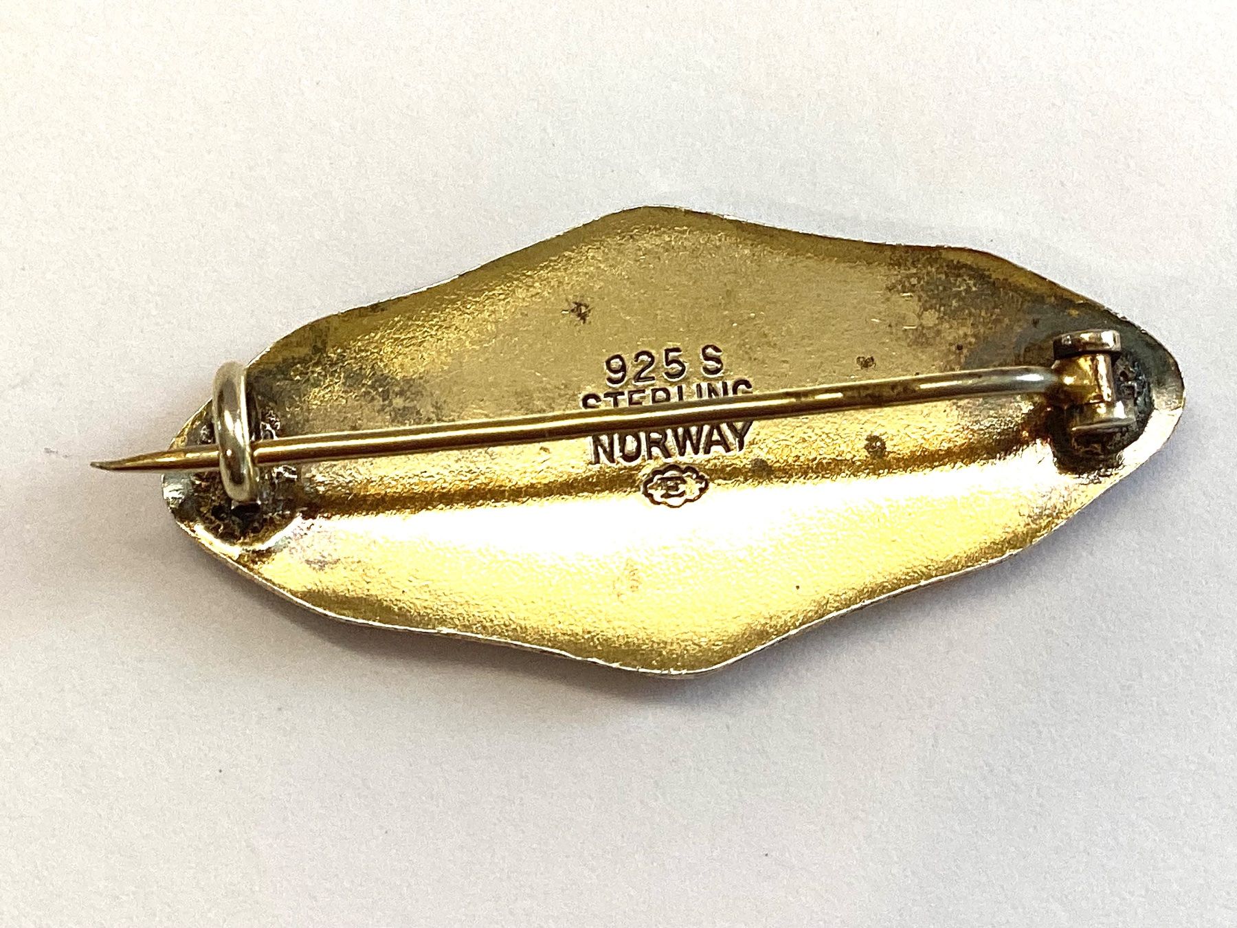 Spille & Fermagli: Antike Brosche Silber, Emaille, Elvik & Co. Norwegen – Usato da Eglisau venduto da mar_5rn2 3