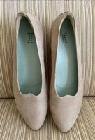 Think! Echtleder Pumps / Ballerinas Beige/Taupe – Gr. 41