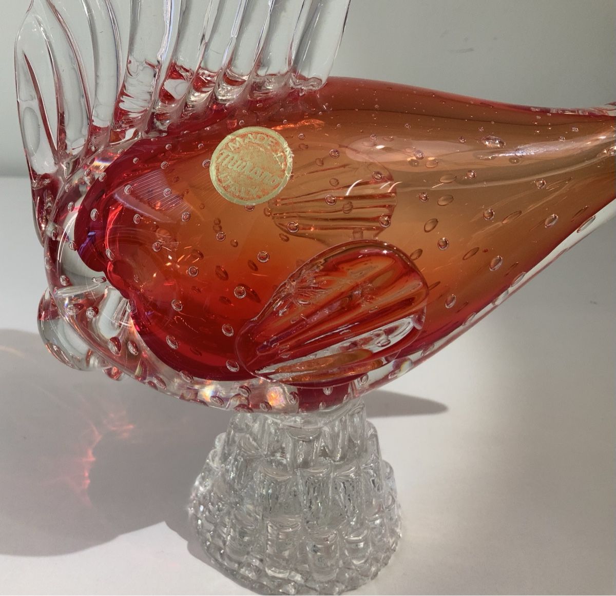 Murano Bicchieri: Poisson en verre de Murano – Usato da rolle venduto da Tontonjulot 1