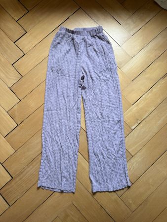 Hose fliederfarben locker 34
