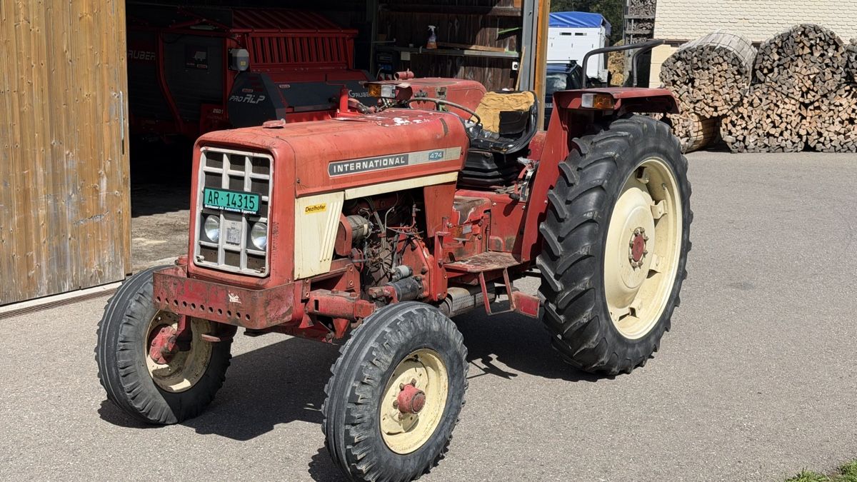 Case IH Trattori: International IH 474 Traktor mit MFK – Usato da Rehetobel venduto da ZM81
