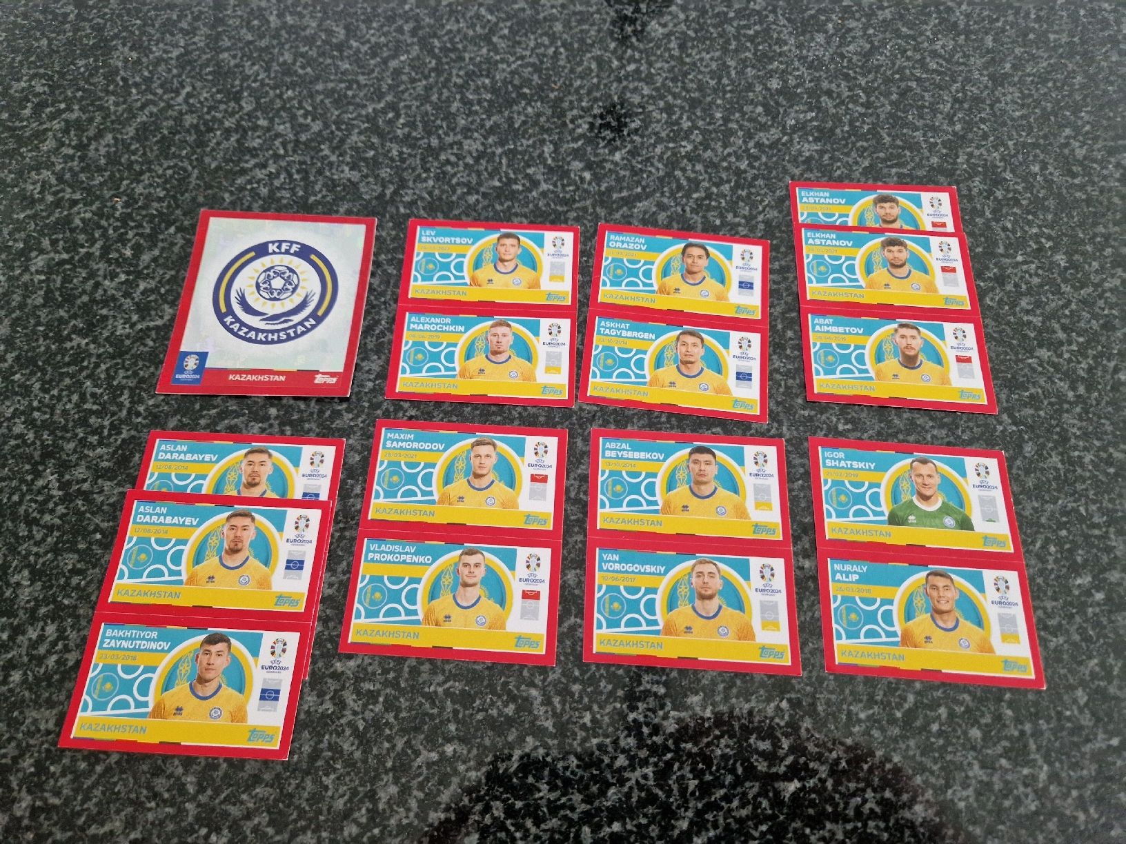 Topps Carte collezionabili: Topps Euro 2024 - Kazakhstan – Nuovo (secondo la descrizione) da Romont FR venduto da raj_sjv9 1