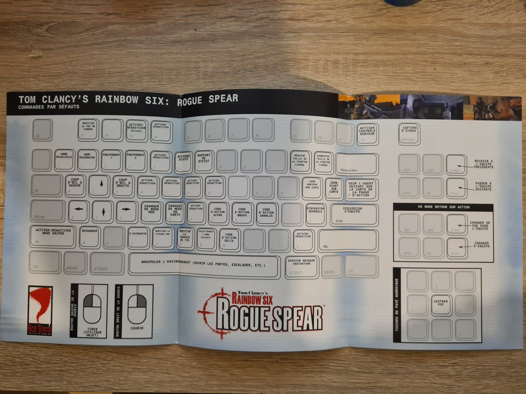 Spiele: Rainbow Six Rogue Spear (French) + Manual - PC – Gebraucht aus Carouge GE von Gasco 2