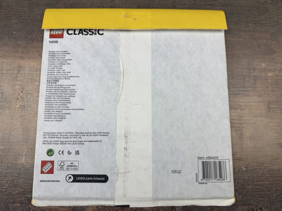 Lego Jouets: LEGO CLASSIC 11025 Bausteine Platten Neu – Neuf avec emballage d'origine à Hallau par R.R.91 1