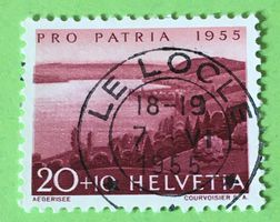 Nr.B 73 GESTEMPELT Le Local 1955   