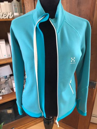 Haglofs Fleecejacke blau Damen gebraucht guter Zustand