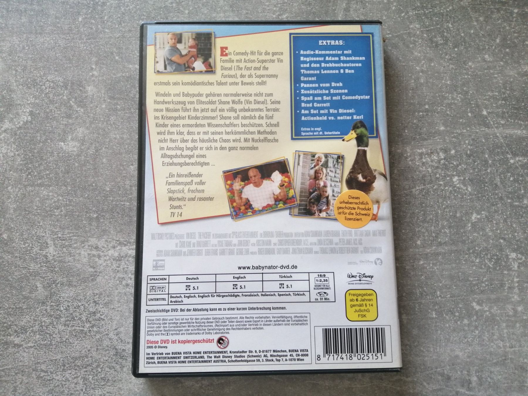 Tutti i DVDs: DVD: Der Babynator - Vin Diesel – Nuovo (secondo la descrizione) da Altstätten SG venduto da tollesauswolle 1