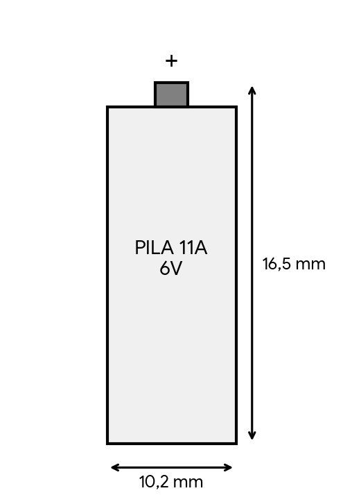 Caricatori & Batterie: Special Battery A11 / MN11 / A11 / L1016  6V – Nuovo e nell'imballaggio originale da Minusio venduto da graziano11 1