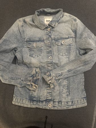 Coole Jeansjacke von C&A Denim, Grösse 164