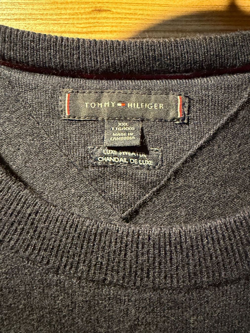 Tommy Hilfiger Maglioni & Felpe: Tommy Hilfiger Pullover, Blau, Luxe Sweater Gr. XXL – Usato da bioggio venduto da lenny023 2