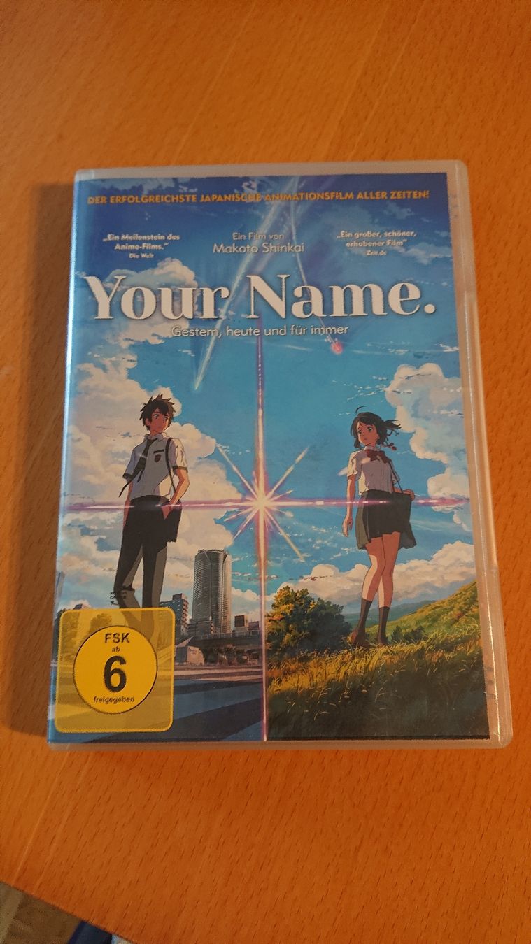 Tutti i DVDs: Your Name Anime Film DVD – Usato da Chur venduto da FreakofRarity