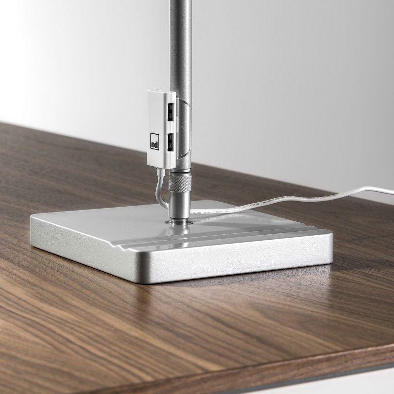 Moll Lampade: Neue exklusive Design-Scheibtischleuchte Moll L7 – Nuovo e nell'imballaggio originale da St.Gallen venduto da Pesom 1