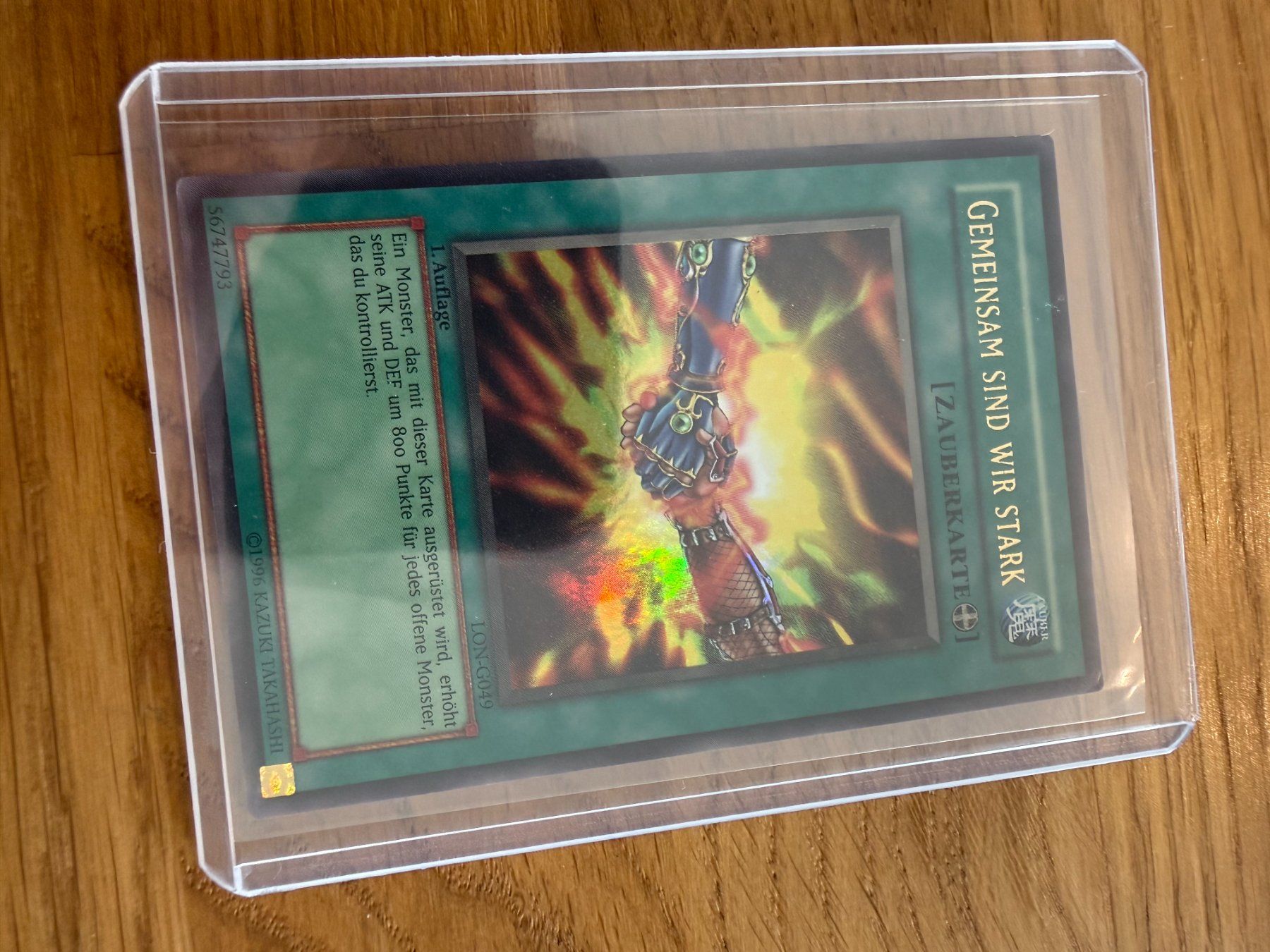 Yugioh Carte collezionabili: Gemeinsam sind wir stark, LON-G049 – Usato da Amriswil venduto da sim_nlb6