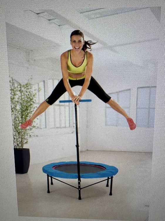 Fitness Powemax Trampolin mit 3 DVD 2