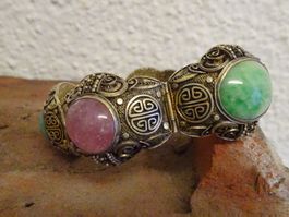 Armband China / Turmalin und Jade
