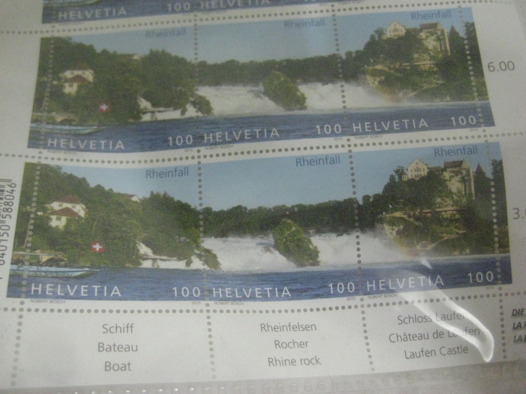 Tutti i francobolli: BRIEFMARKEN    RHEINFALL – Nuovo (secondo la descrizione) da Uster venduto da flocke1 1