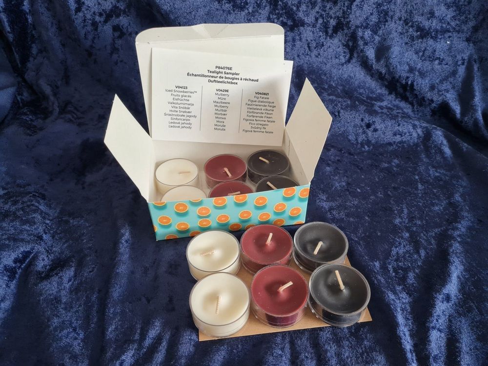 Partylite Teelichter Hokus Pokus - 12er Pack Duftkerzen