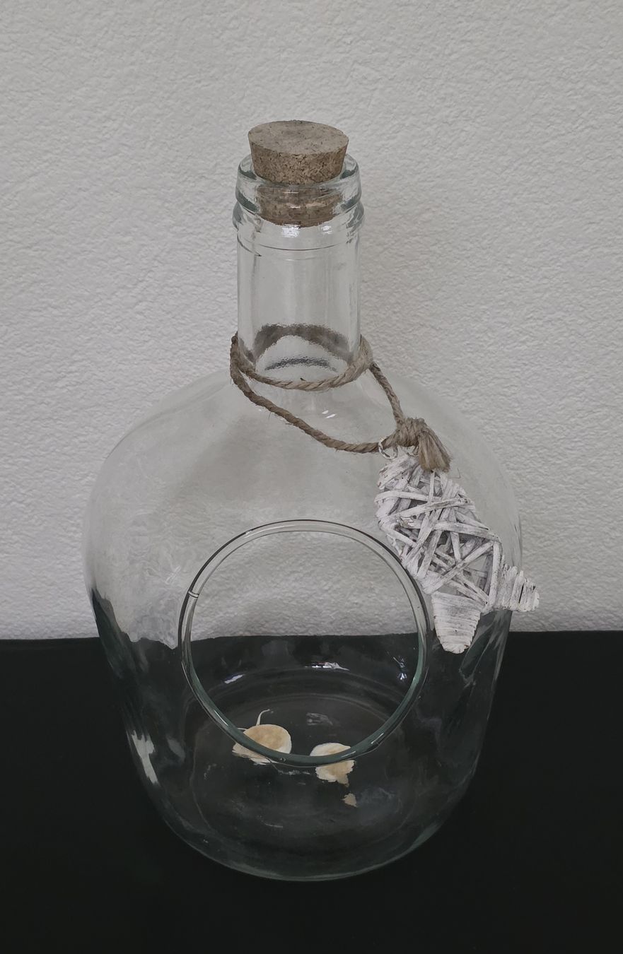 Tutte le decorazioni: Glasflasche Dekoration Dekoflasche – Usato da Rheinsulz venduto da Gilea 2