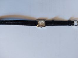 Elegante Damenuhr "Rotary Elite" mit Lederarmband, Top!