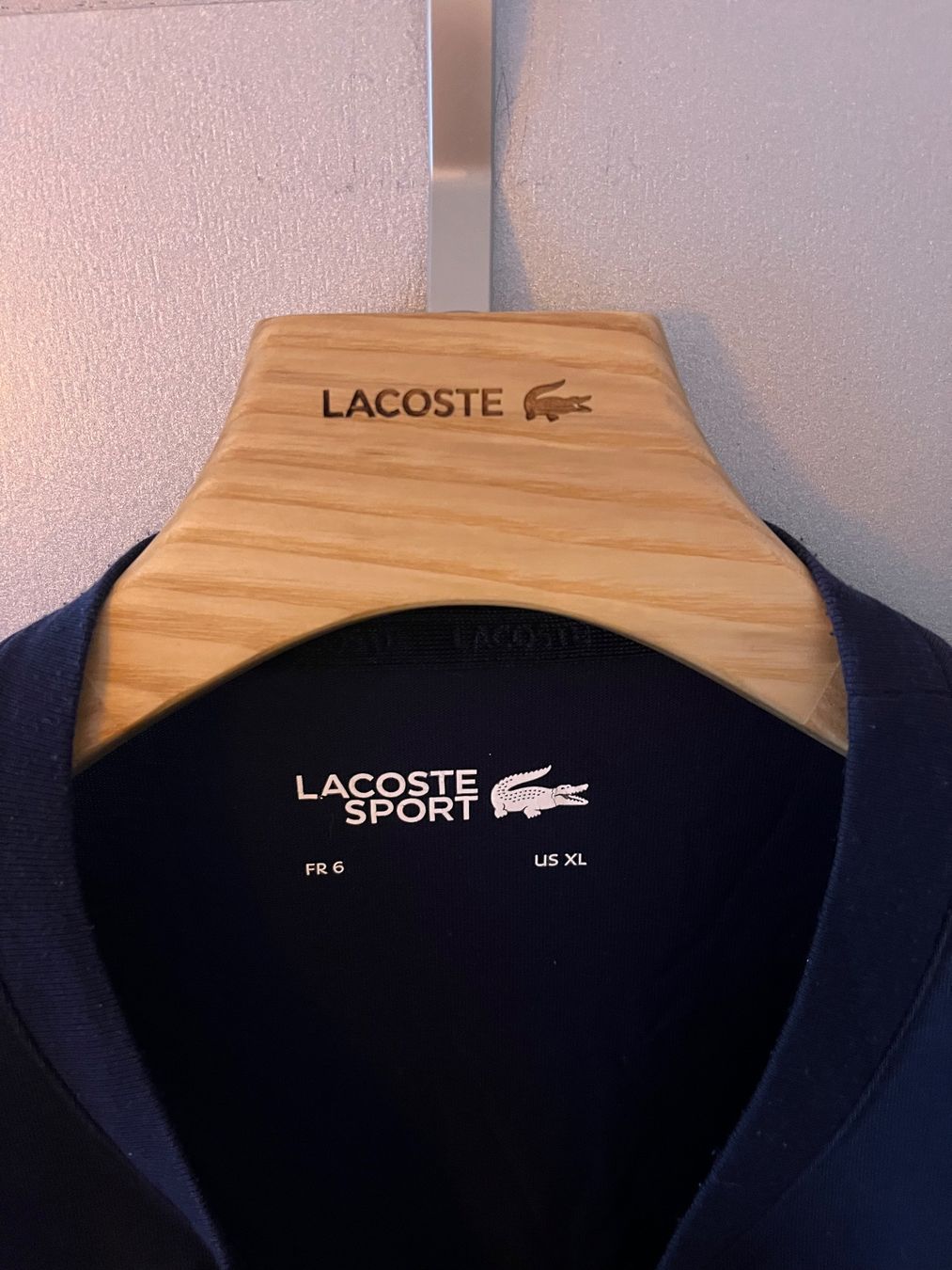 Lacoste T-shirt: Lacoste T-Shirt Blau – Usato da Bern venduto da leokislig 2