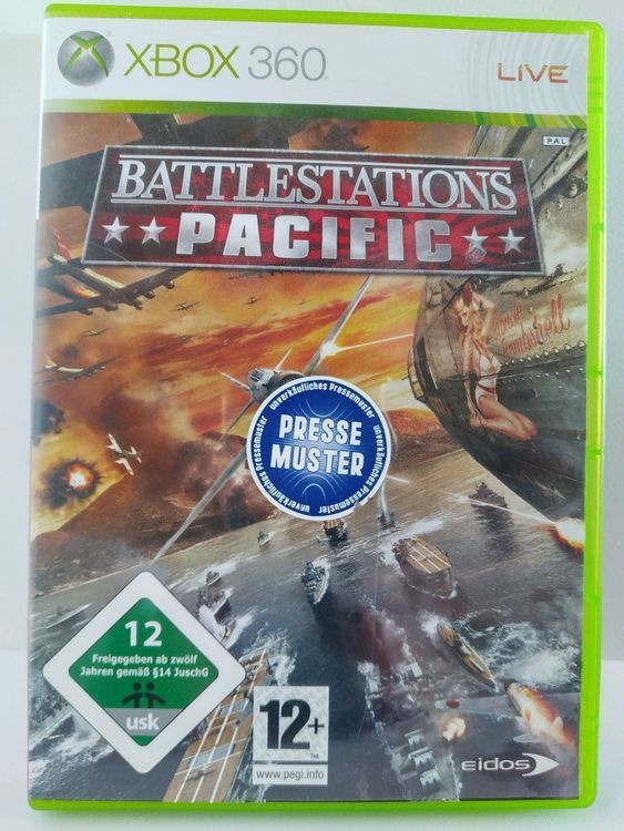 Jeu Battlestations Pacific - Xbox 360 - Version PAL FR - Neuf Sous Blister