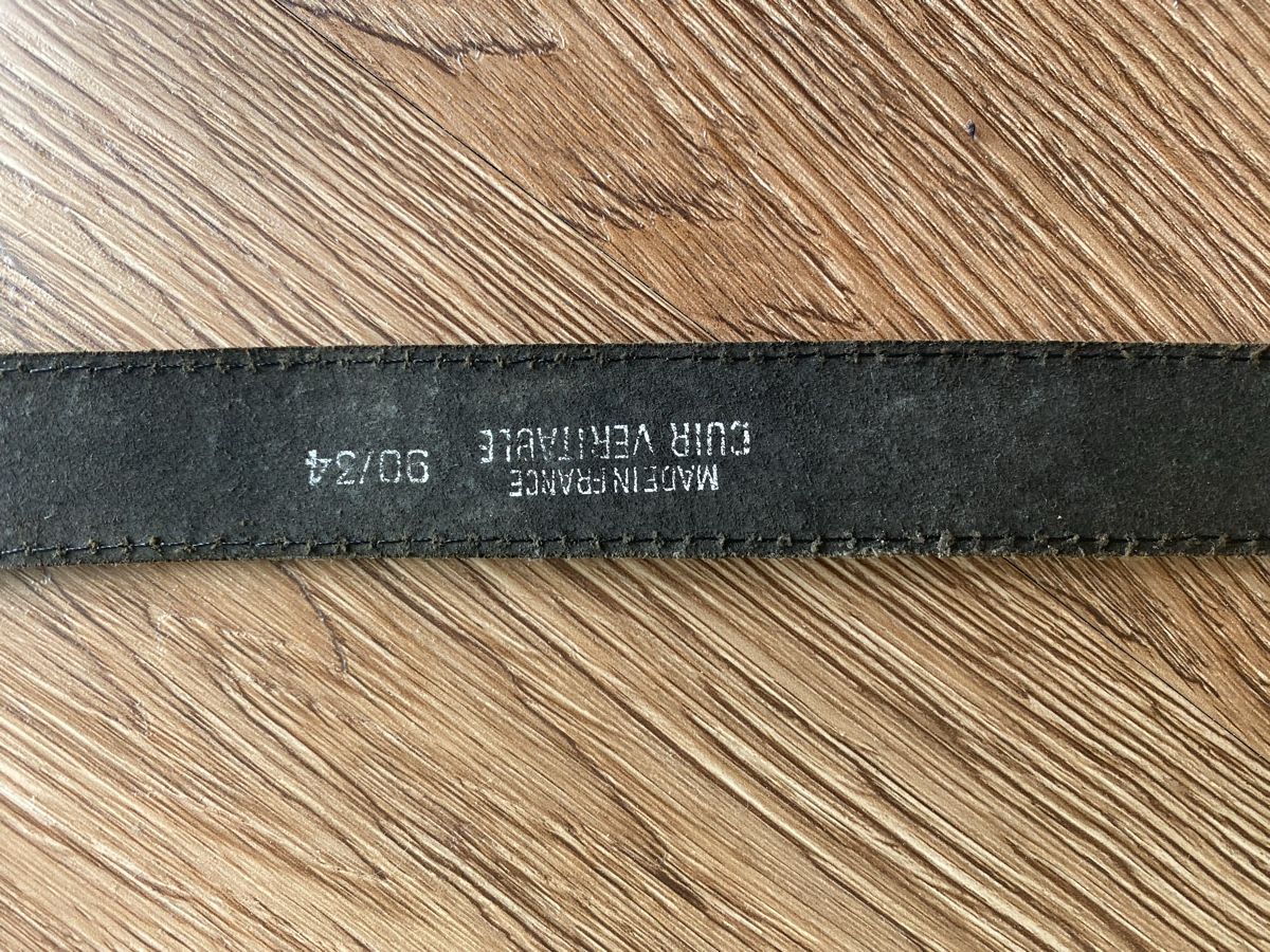 Cinture: Ceinture western cuir noir – Usato da Bern venduto da fan_5r5l 2