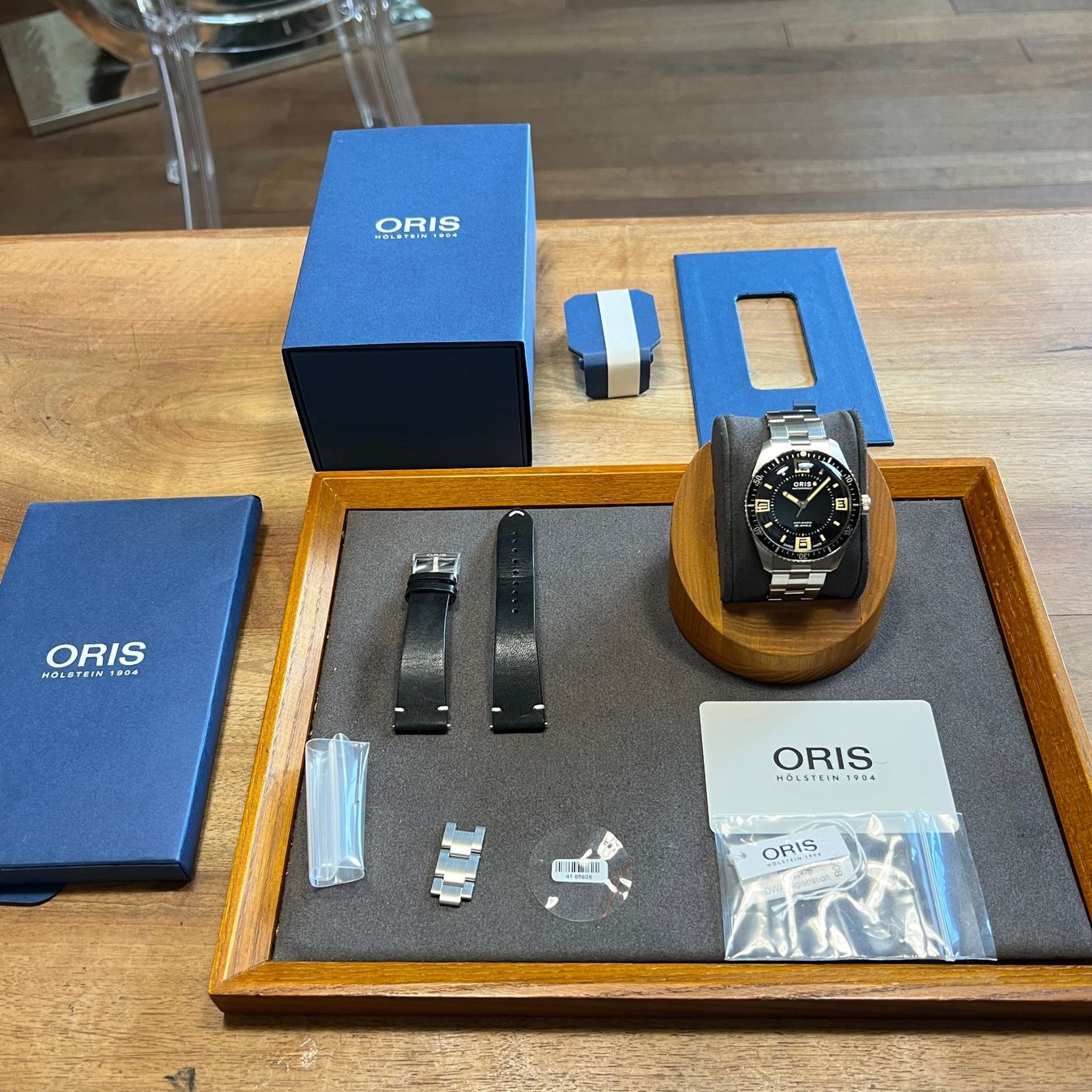 Oris Orologi: Oris Divers Sixty Five 60TH Anniversary Edition Full Set 01 – Usato da Carouge GE venduto da Watchaser 9