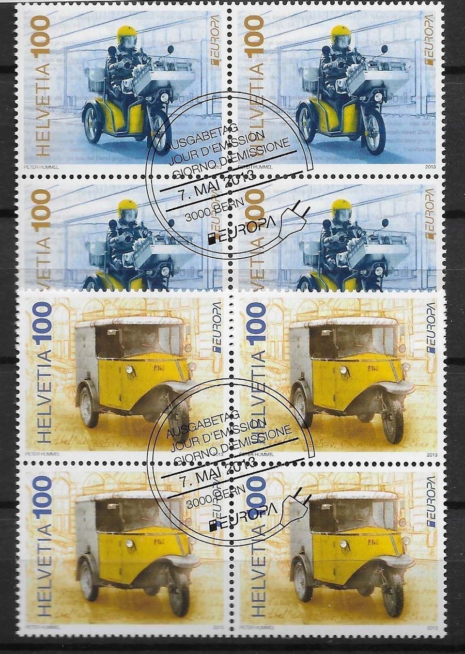 Tutti i francobolli: B1464 - Véhicules postaux B4 1er jour – Usato da Trélex venduto da Phil_Albert
