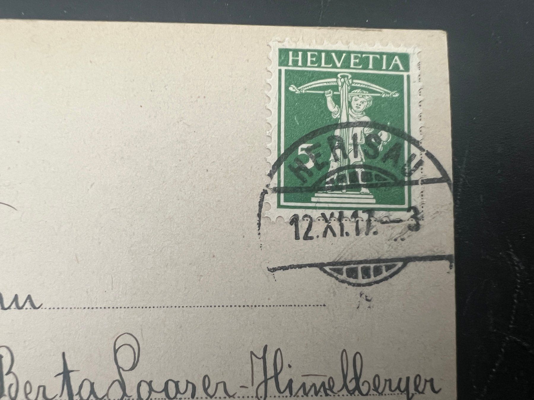 Cartoline postali: AK   1917  Herisau       (G895) – Usato da Hinwil venduto da Sidi4 1