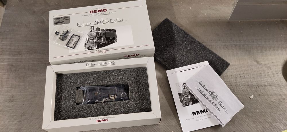 Bemo Modelleisenbahnen: Bemo HG 3/4 FO DCC Digital ESU HOm – Gebraucht aus Liebefeld von robi15blue