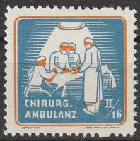 CHIRURG AMBULANZ II/16, Wit 98/1, Fr 3.--