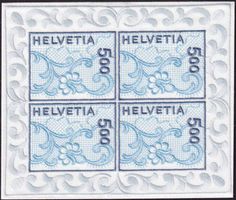 2000 NABA St. Galler Stickerei Nr. 999 postfr.**, fehlerfrei