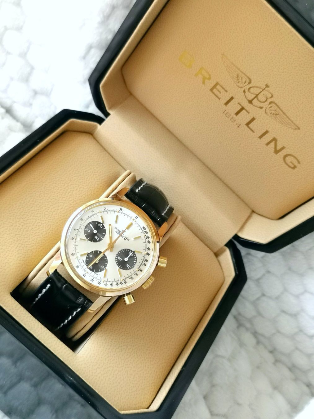 Breitling Orologi: Breitling Chronograph Rarität ref.815 Long Playing – Usato da Nottwil venduto da Kaufen003 1