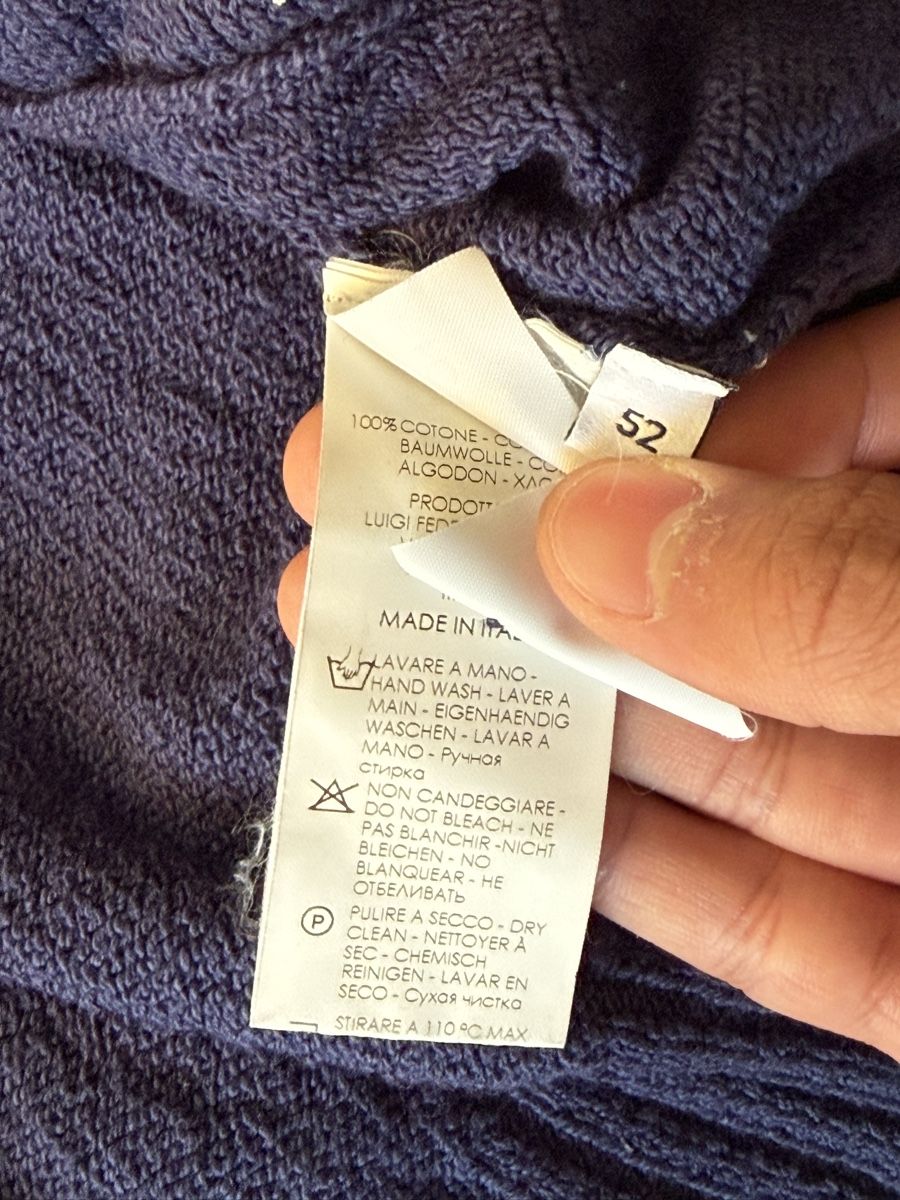Maglioni & Felpe: Fedeli Navy Zip Cardigan – Usato da Genève venduto da luc_5q8p 3