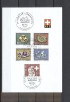 PTT-Böglein Pro Patria 1958 mit ET