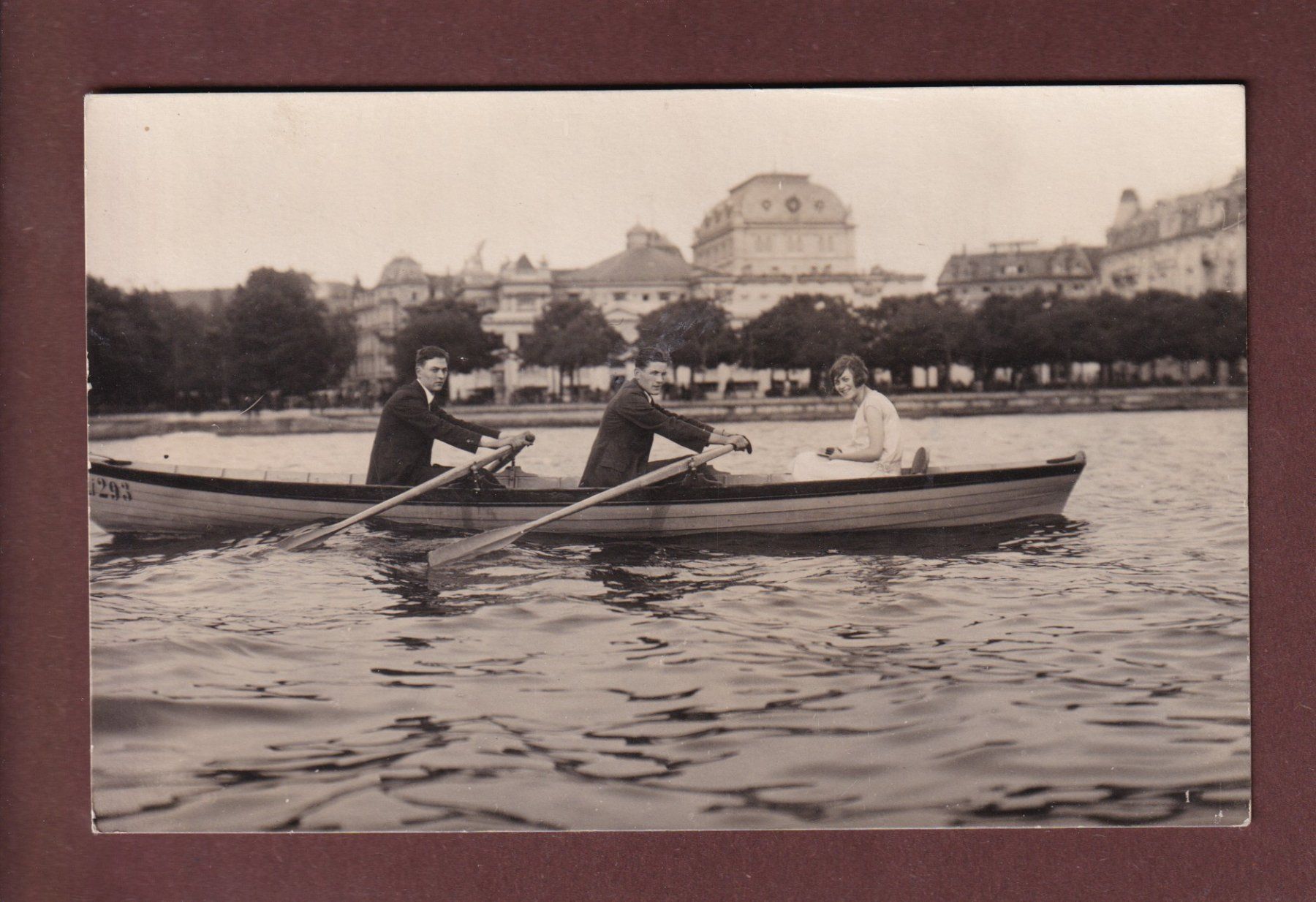 Ansichtskarten: Foto - ZÜRICH - Boot – Gebraucht aus Pully von nicecards-shop