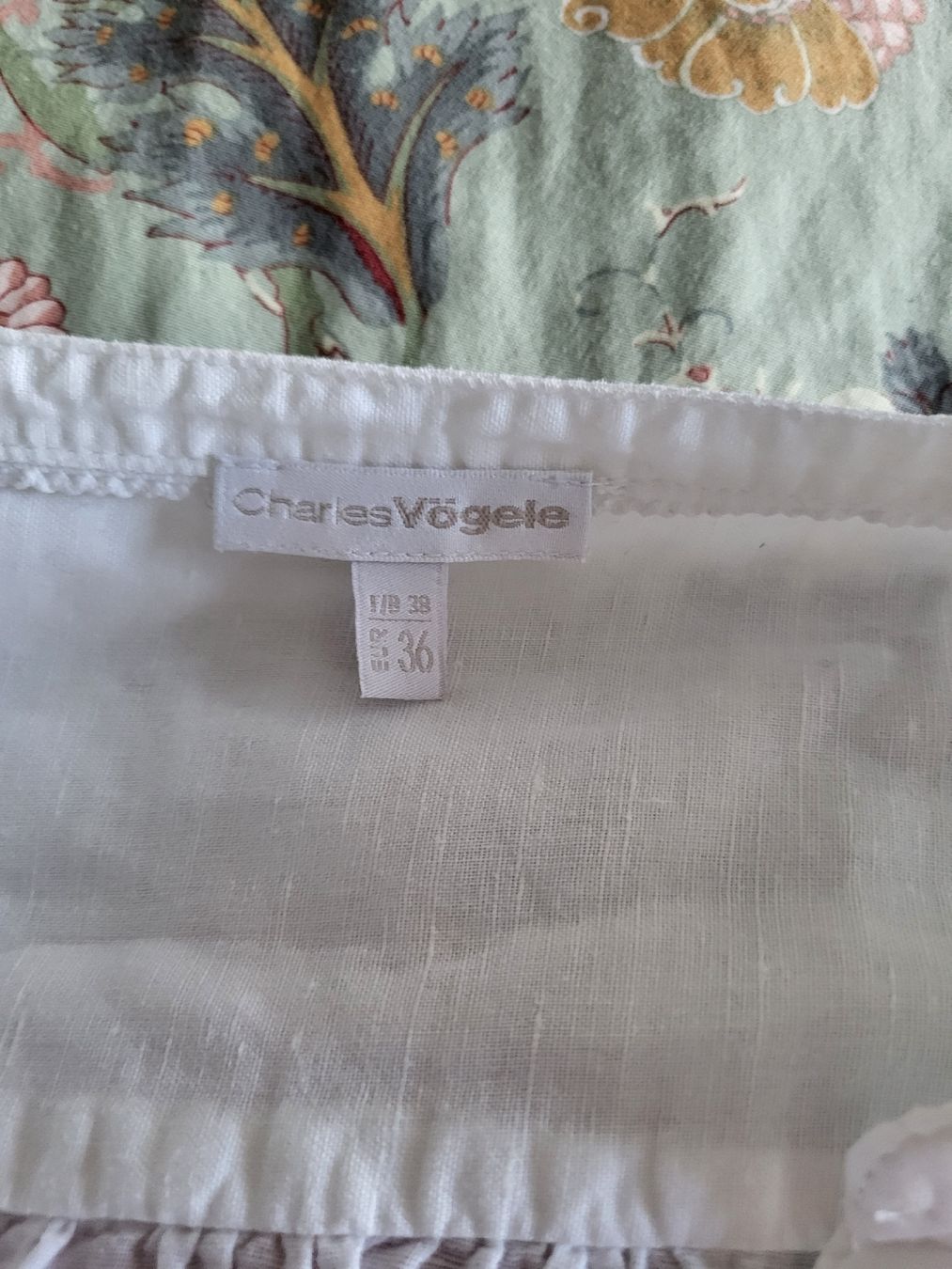 Blusen: Sommerliche Tunika/Bluse, weiss, Gr. 36 – Gebraucht aus Zürich von Mada45 2