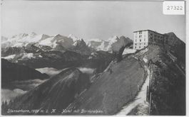 Stanserhorn - Hotel mit Berneralpen