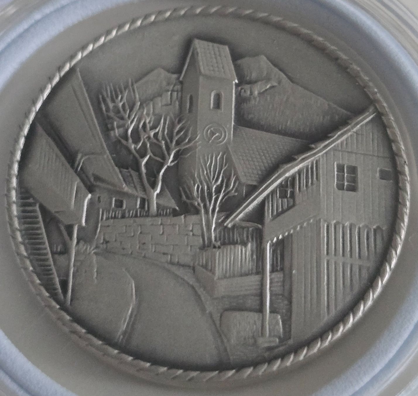 Medaglie: Silbermedaille 1962 Kirchenrenovation Rothenfluh – Usato da Duebendorf venduto da Dguguseli