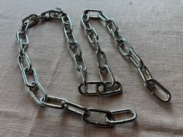 Massive, schwere Metall-Kette ca.180cm