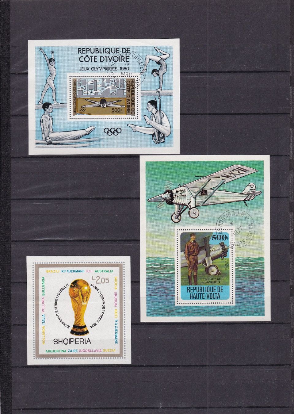 Alle Briefmarken: Tolle Block-Sammlung – Gebraucht aus Gretzenbach von Sikim 3