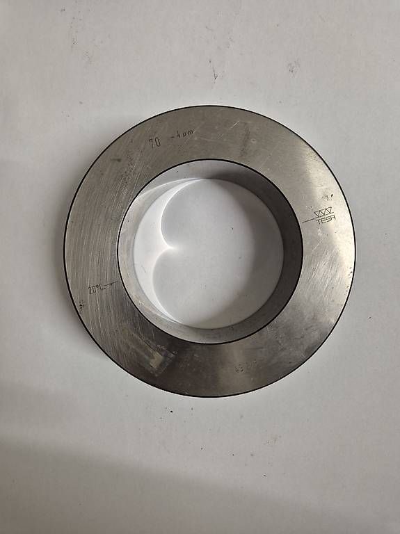 Tesa Tutti gli attrezzi: Tesa Einstellring Lehrring Prüfring Kontrollring D70 mm – Usato da Pratteln venduto da attech_