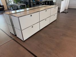 Hochwertiges USM Haller Sideboard 2x3 mit Klappen
