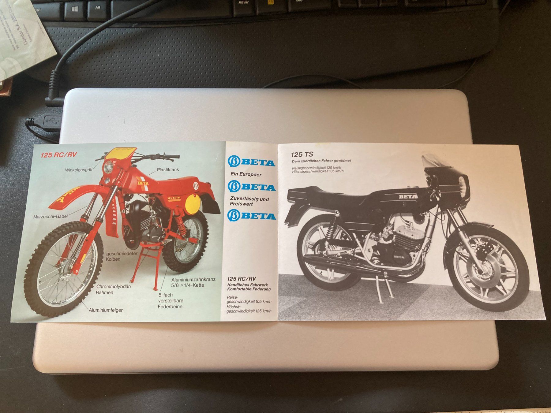 Documents: Prospekt BETA 125 R 8 – D'occasion à Filzbach par Sugi7 1