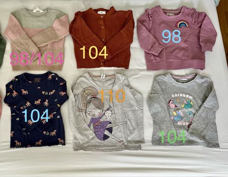 Kinder Kleiderpaket Mädchen, Gr. 98-104