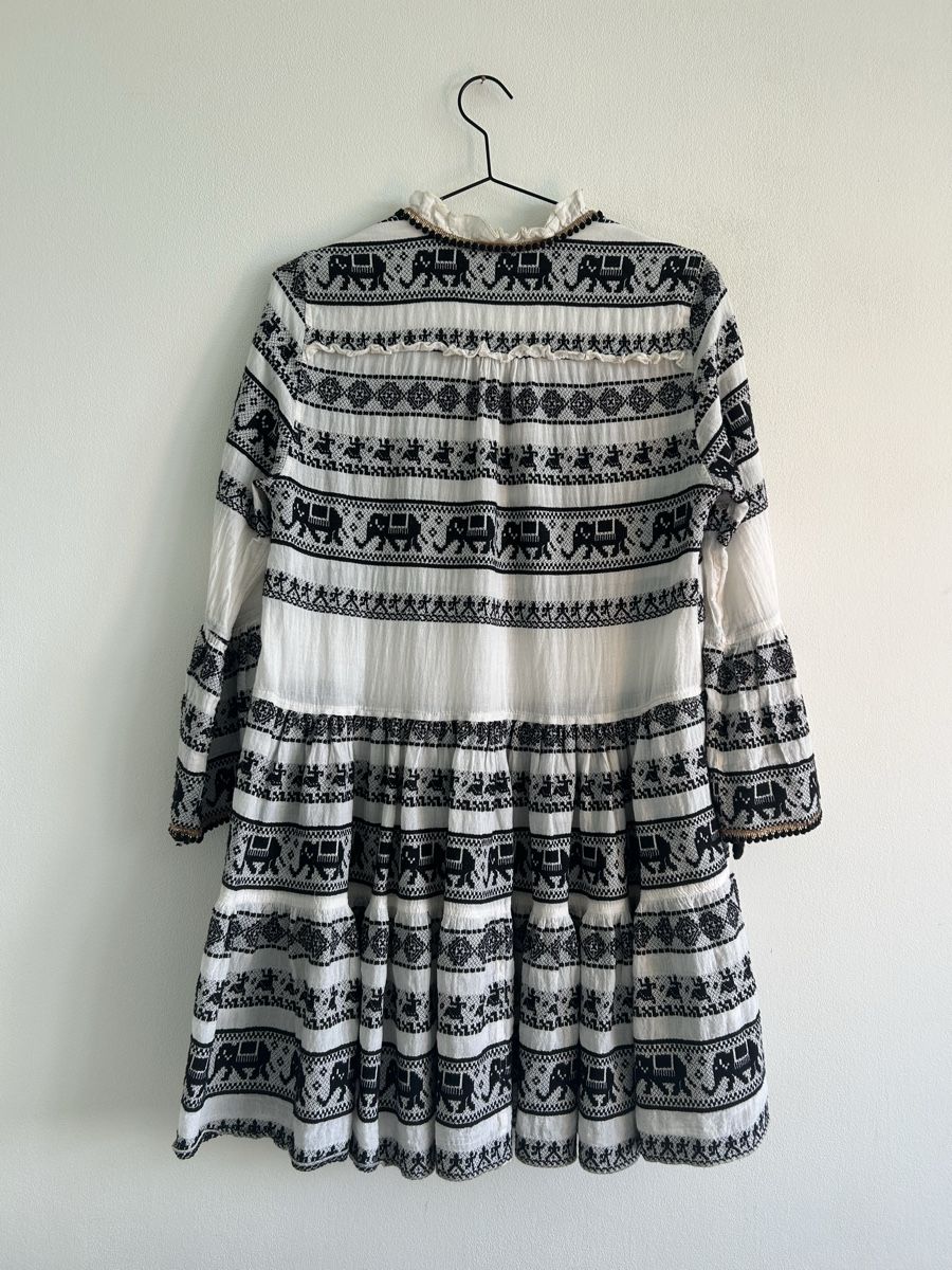Devotion Vestiti: Devotion Sommerkleid schwarz weiss – Usato da Aeugst am Albis venduto da schatzkistee 5