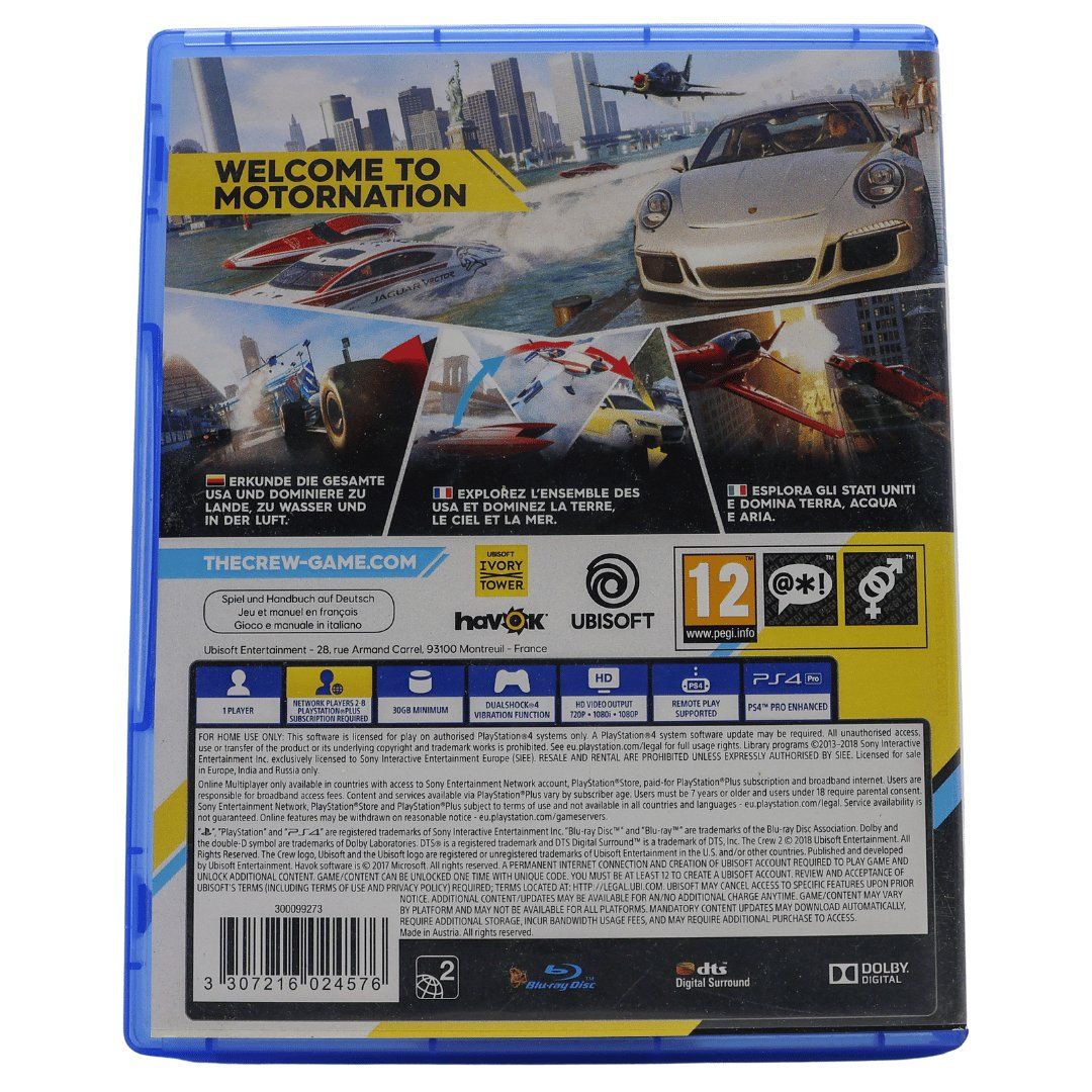 Giochi: The Crew 2 - PS4 – Usato da Paudex venduto da dindeboy 1