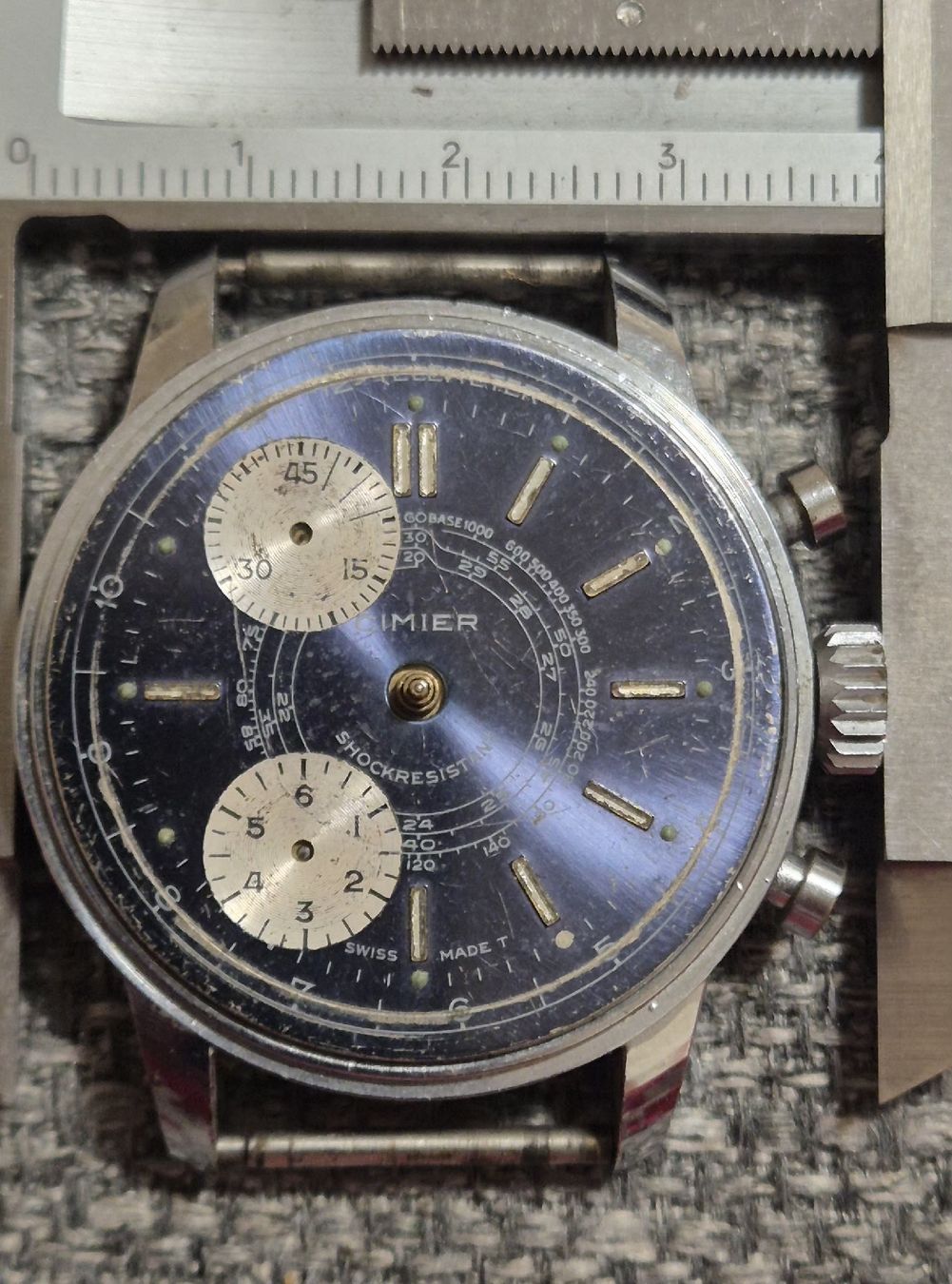 Cimier Orologi: Cimier CHRONOGRAPHE – Difettoso da Genève venduto da BKYB 1