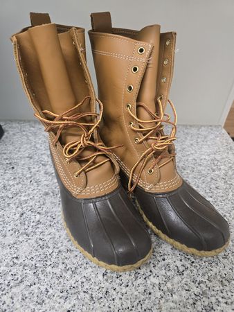 LL Bean Boots, Men's 7, Waterproof, Rubber sole, Hardly worn